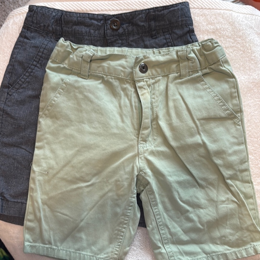 Calvin Klein Green and Old Navy Gray Casual Shorts